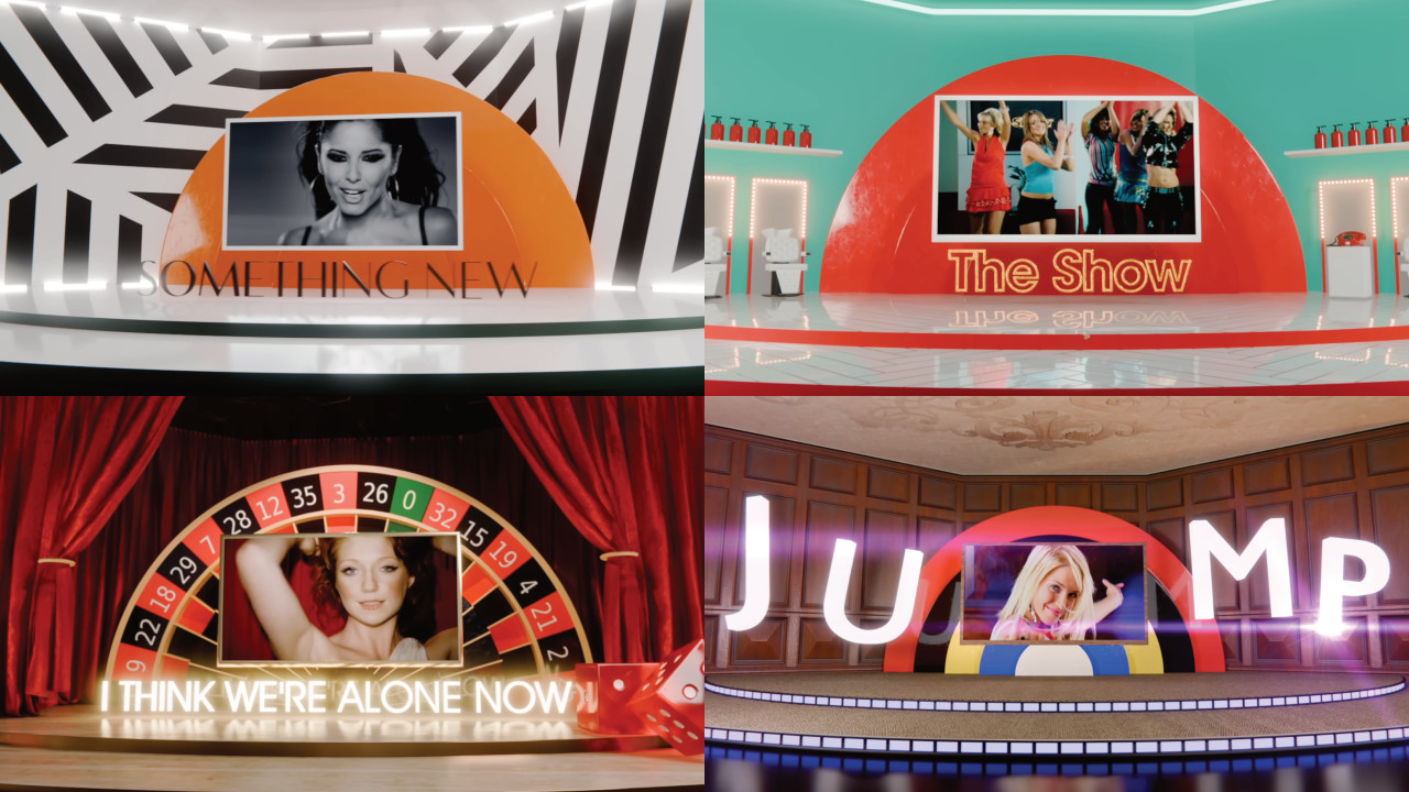 Bring It All Back Productions Girls Aloud in The Whole Damn Show Megamix